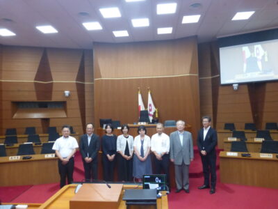 丹波篠山市議会の皆様の写真