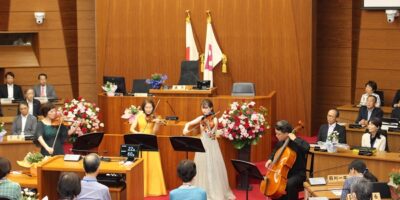 議場コンサートの写真